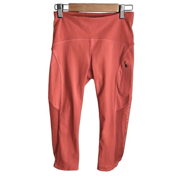 Lululemon Sun Runner Crop Leggings Size 2 - Picture 1 of 8